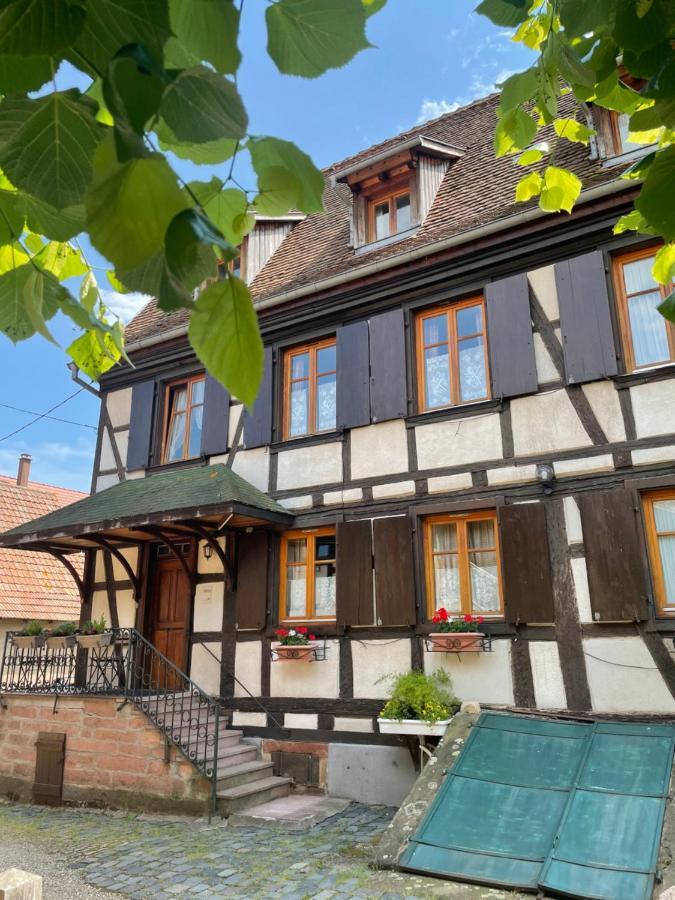 Ferienwohnung La Cour Zaepffel Dambach Exterior foto